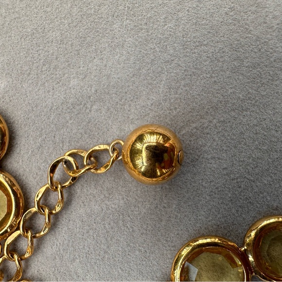 Kate Spade Yellow Bezel Station Necklace - Picture 6 of 6